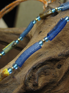 老琉璃民族复古古罗马千年古珠