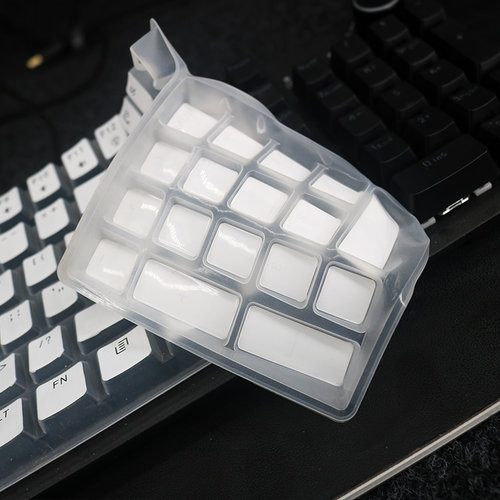 天翅键盘膜适合RK R104键盘保护膜104机械键盘键贴R87防尘罩套按键罩子 - 图3