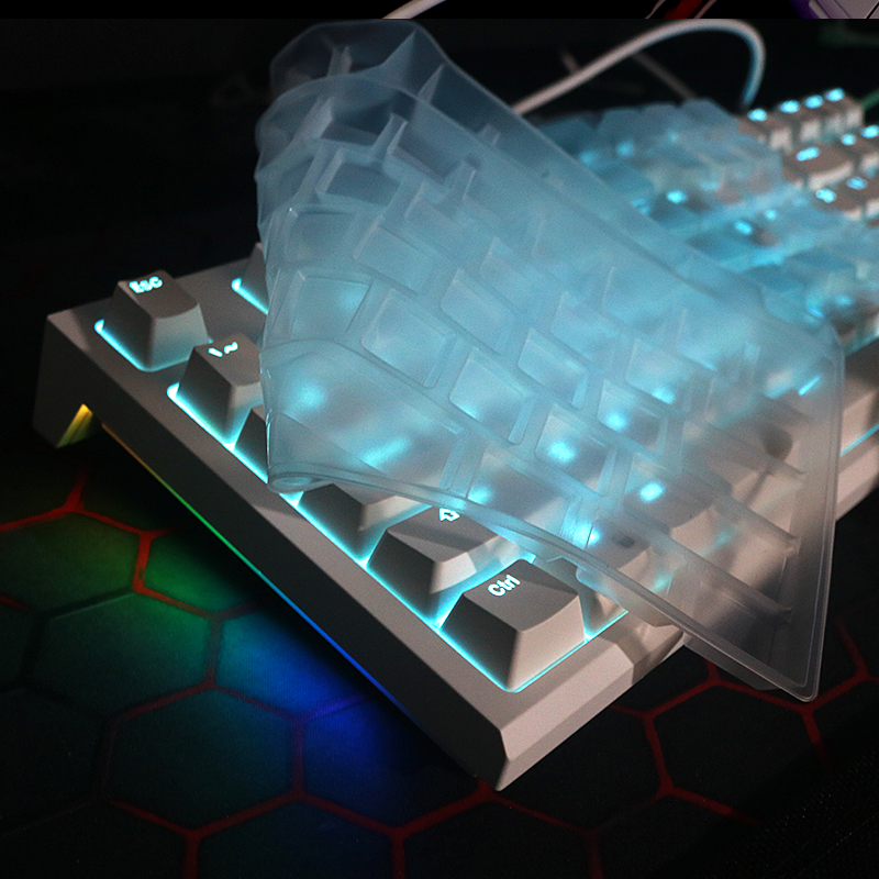 【不适合rk r87 Pro】适用于RK R87 H87机械键盘保护膜R87S防尘套