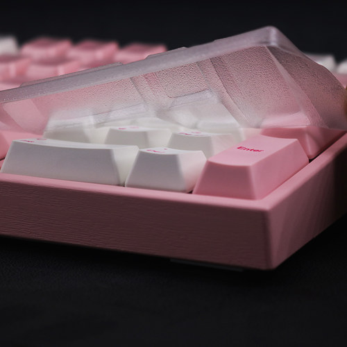 天翅键盘膜适合Varmilo阿米洛机械键盘膜嫦娥樱花VA108海韵VA87锦鲤VA104V2花旦娘紫蝶保护膜防水全覆盖防尘 - 图0