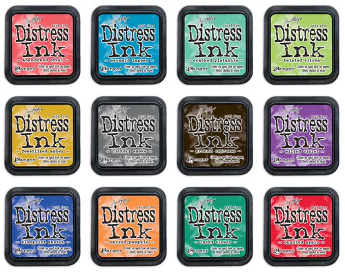 Ranger Distress Ink Print Print Pidting Pidth Tim Holtz Руководство