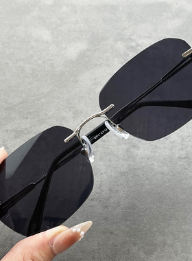 开车钓鱼防紫外线无框墨镜太阳镜