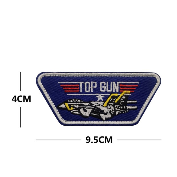 美国飞行员魔术贴补丁top gun patch壮志凌云胸章航海军夹克臂章 - 图2