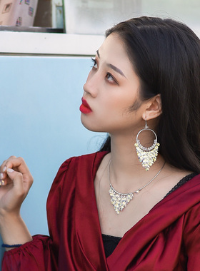 项圈流苏情人节礼物项圈