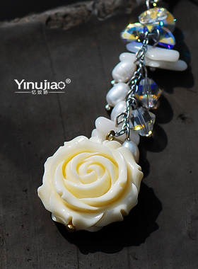 忆奴娇暖暖925纯银日韩水晶饰品