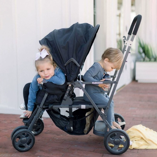 Детская складная коляска для близнецов для двоих с сидением, можно сидеть и лежать