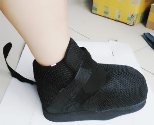 脚后跟大脚拇趾脚骨折拇外翻术后前足减压鞋康复病理免负重鞋子 - 图1