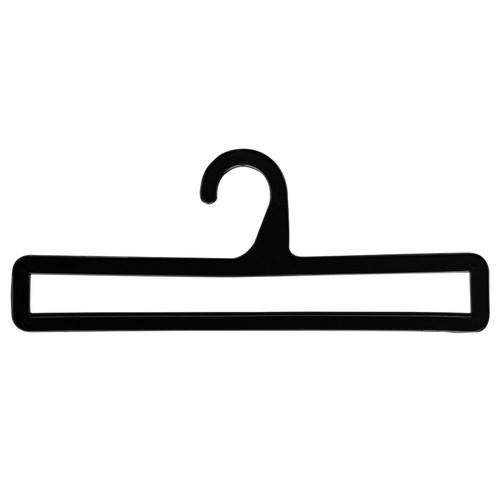 白色超市商场成人儿童塑料毛巾架围巾架浴巾架衣架裤架挂钩展示架 - 图3