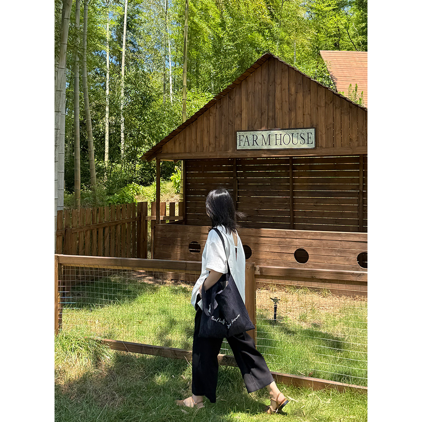 MOREGOOL 25/FW原创 不掉色牛仔印花单肩包 日常耐用大容量托特包,淘宝优惠券,粉丝福利购,淘宝优惠卷