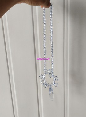 儿童高跟鞋蓝色表演道具衣服配饰