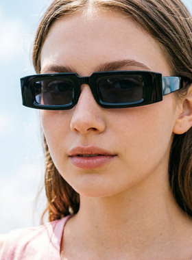 小框太阳镜架蹦迪复古欧美复古女