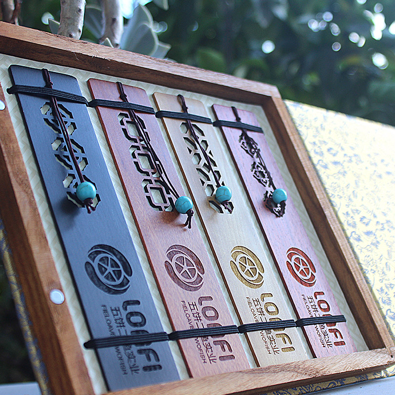 送老师礼品毕业季教师节礼物红木中国风实木书