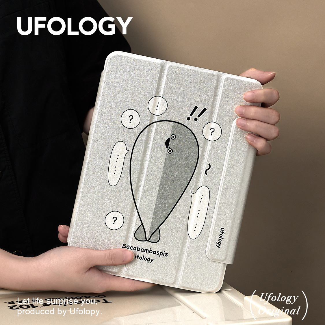 Ufology原创萨卡班甲鱼适用ipadair5保护套air4保护壳ipadpro11英寸9代10代2022磁吸2021苹果mini6平板2018 - 图2