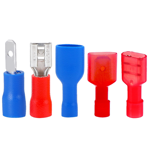 冷压插簧片接线端子FDD1/2/5-110/187/250插拔MDD公母对接头铜鼻 - 图3