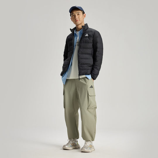 600蓬修身舒适休闲保暖鸭绒羽绒服男装秋冬adidas阿迪达斯轻运动