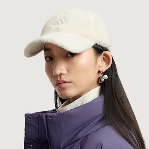 仿羊羔绒保暖舒适显脸小运动帽子男女新款adidas阿迪达斯官方