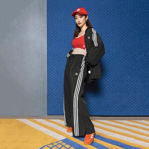 运动裤女装春季新款adidas阿迪达斯官方三叶草JJ3359