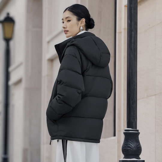 600蓬拒水宽松舒适休闲保暖鸭绒羽绒服面包服男女adidas阿迪达斯