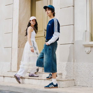 adidas VL COURT 2.0撞色德训休闲运动板鞋