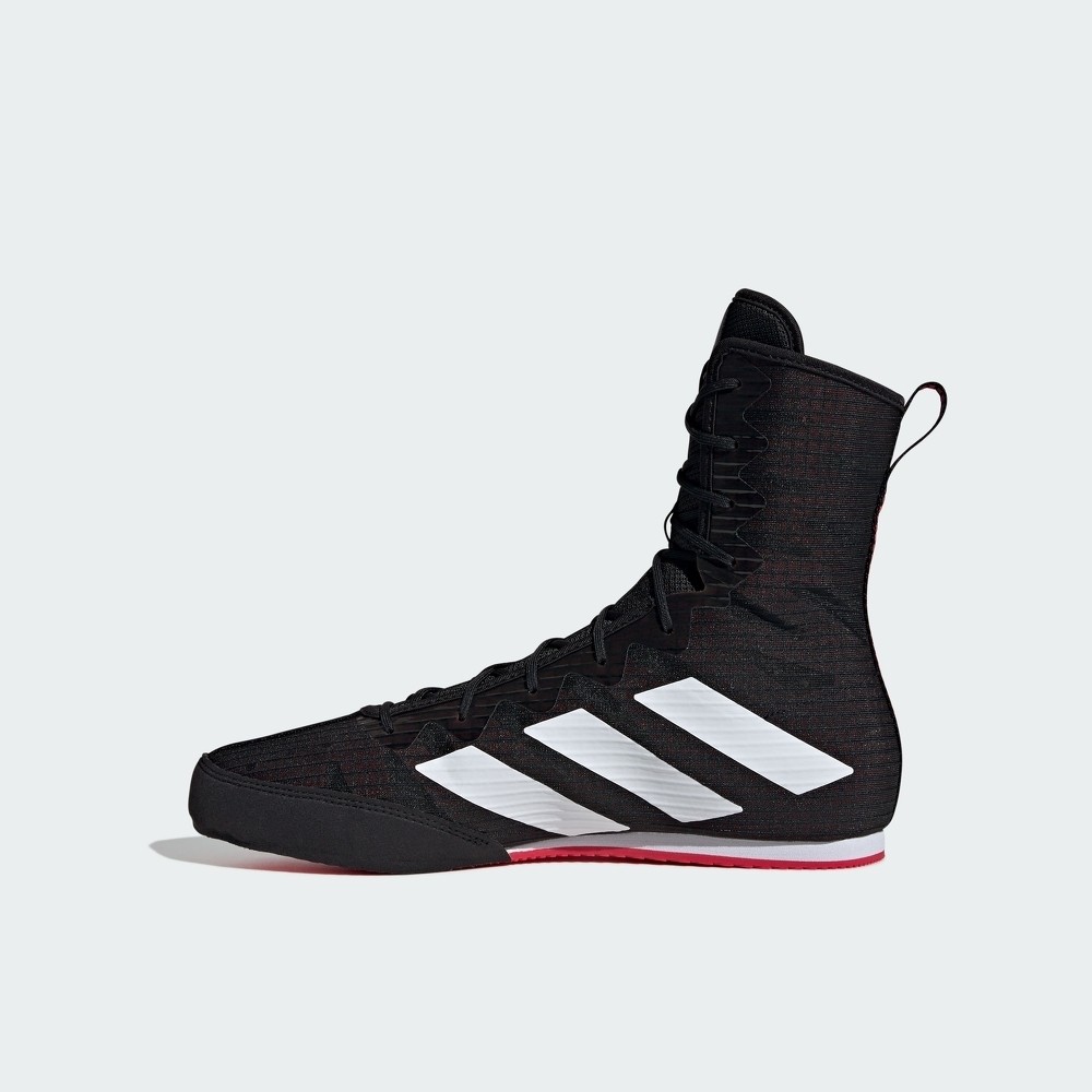 BOX HOG 4中高帮拳击运动鞋男女秋季adidas阿迪达斯IH2730,淘宝优惠券,粉丝福利购,淘宝优惠卷