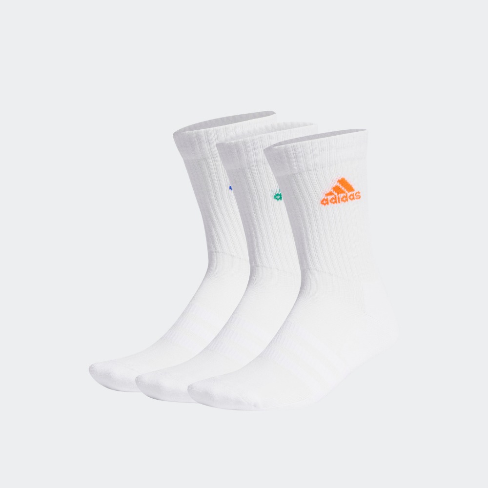 舒适三双装运动袜子男女adidas阿迪达斯官方IC1314 - 图0