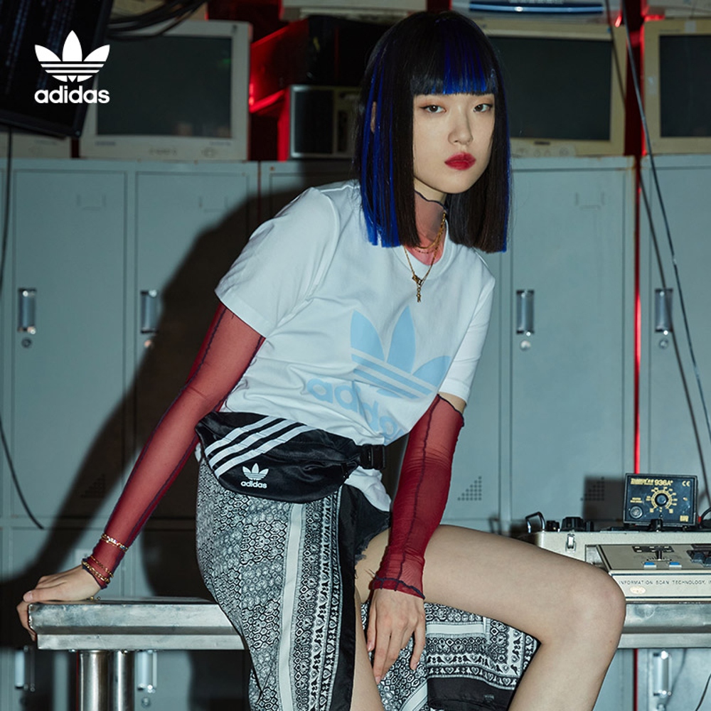 阿迪达斯官网女装夏季居家运动t恤 adidas运动T恤