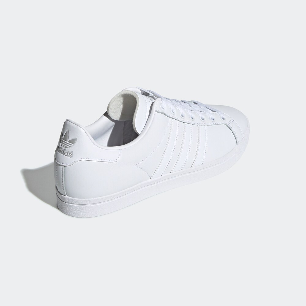 阿迪达斯coast star男女经典小白鞋 adidas板鞋