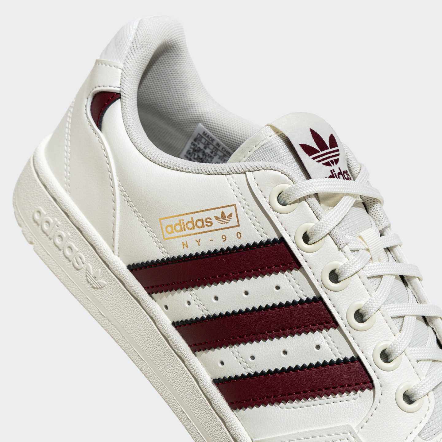 NY 90 STRIPES经典简约运动板鞋小白鞋男女adidas阿迪达斯三叶草