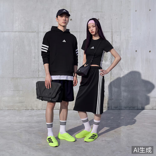 明星同款PURECHILL风缓 缓震回弹运动舒缓凉鞋男女adidas阿迪达斯 - 图3