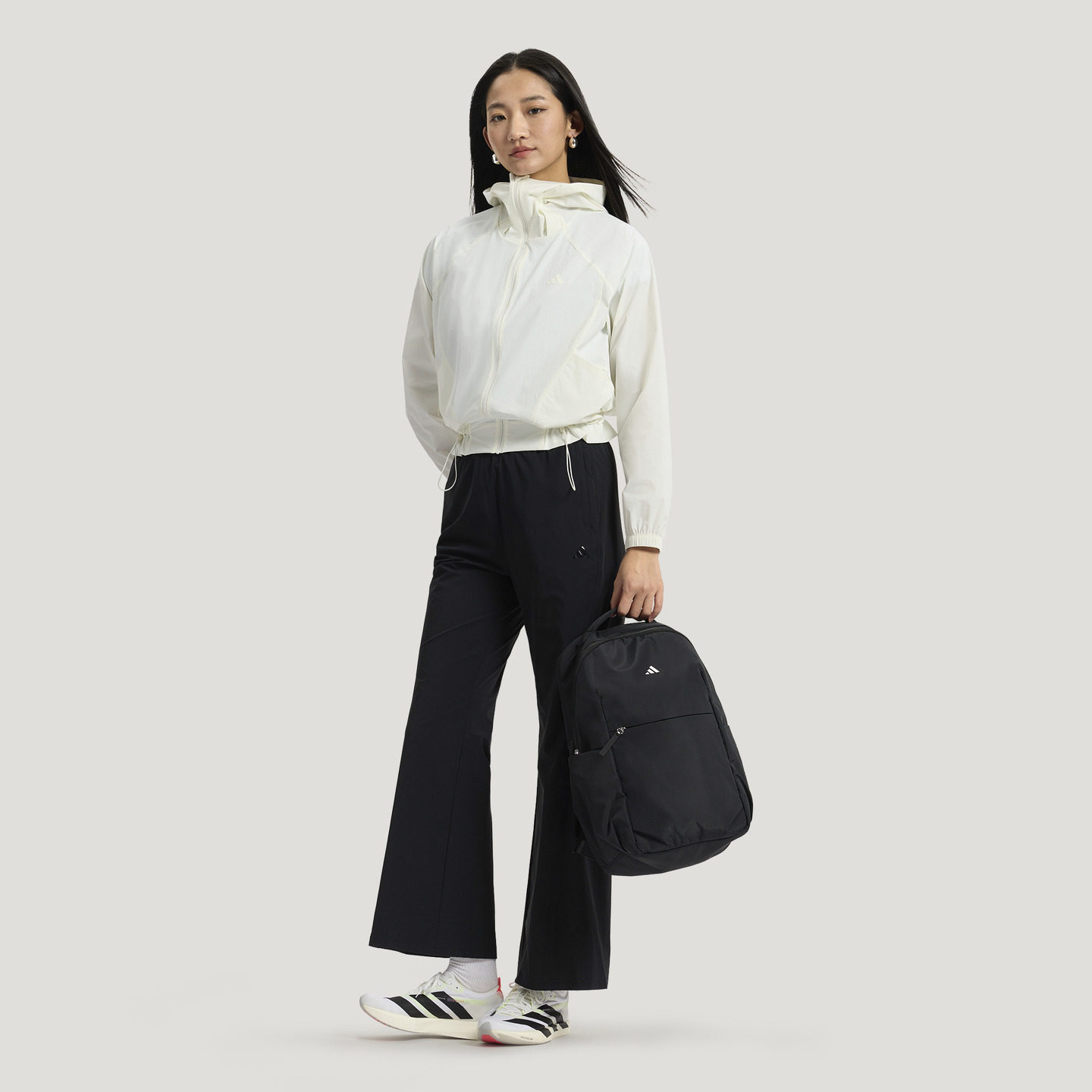 Qingrouya Adidas women's commuter backpack