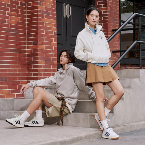 ENTRAP少年感复古篮球风板鞋男女新款adidas阿迪达斯官方轻运动 - 图3