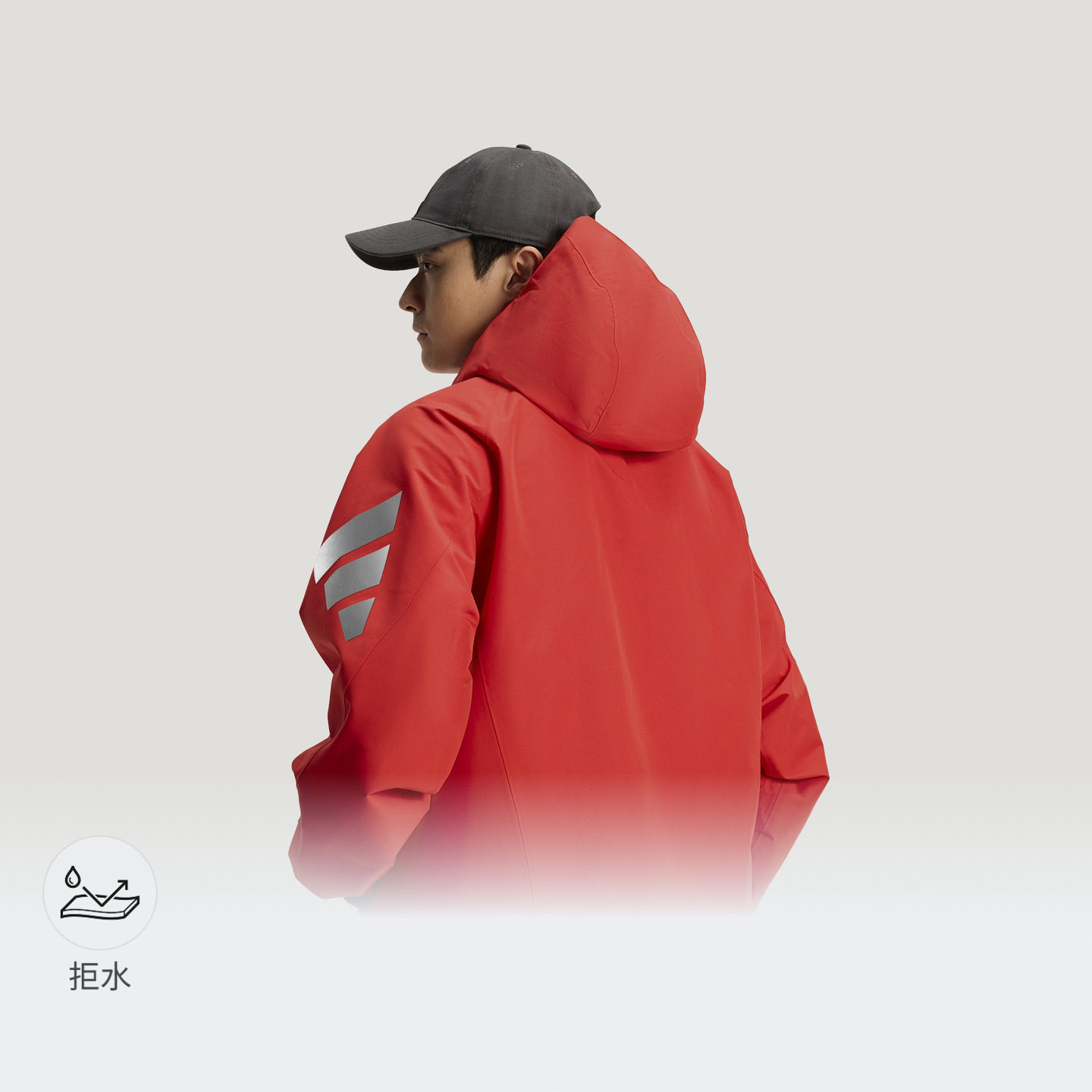 FOS系列机能夹克 拒水防风连帽外套男装秋冬adidas阿迪达斯轻运动,淘宝优惠券,粉丝福利购,淘宝优惠卷