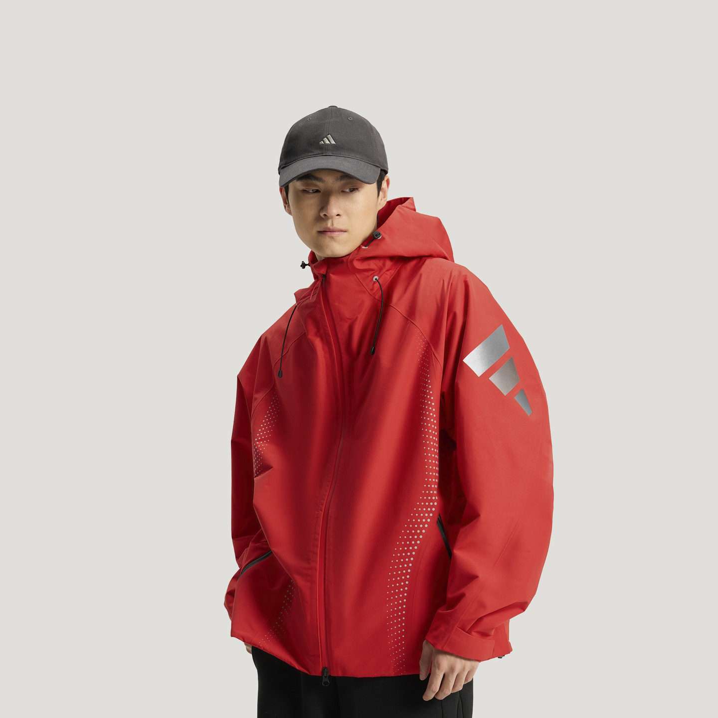 FOS系列机能夹克 拒水防风连帽外套男装秋冬adidas阿迪达斯轻运动,淘宝优惠券,粉丝福利购,淘宝优惠卷