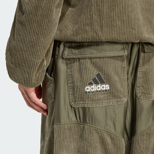 宽松舒适灯芯绒运动裤男装adidas阿迪达斯官方三叶草JY3459 - 图3