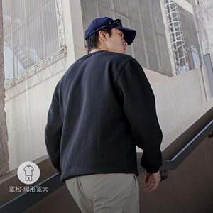 休闲宽松圆领卫衣套头衫男装adidas阿迪达斯官方轻运动JM3410