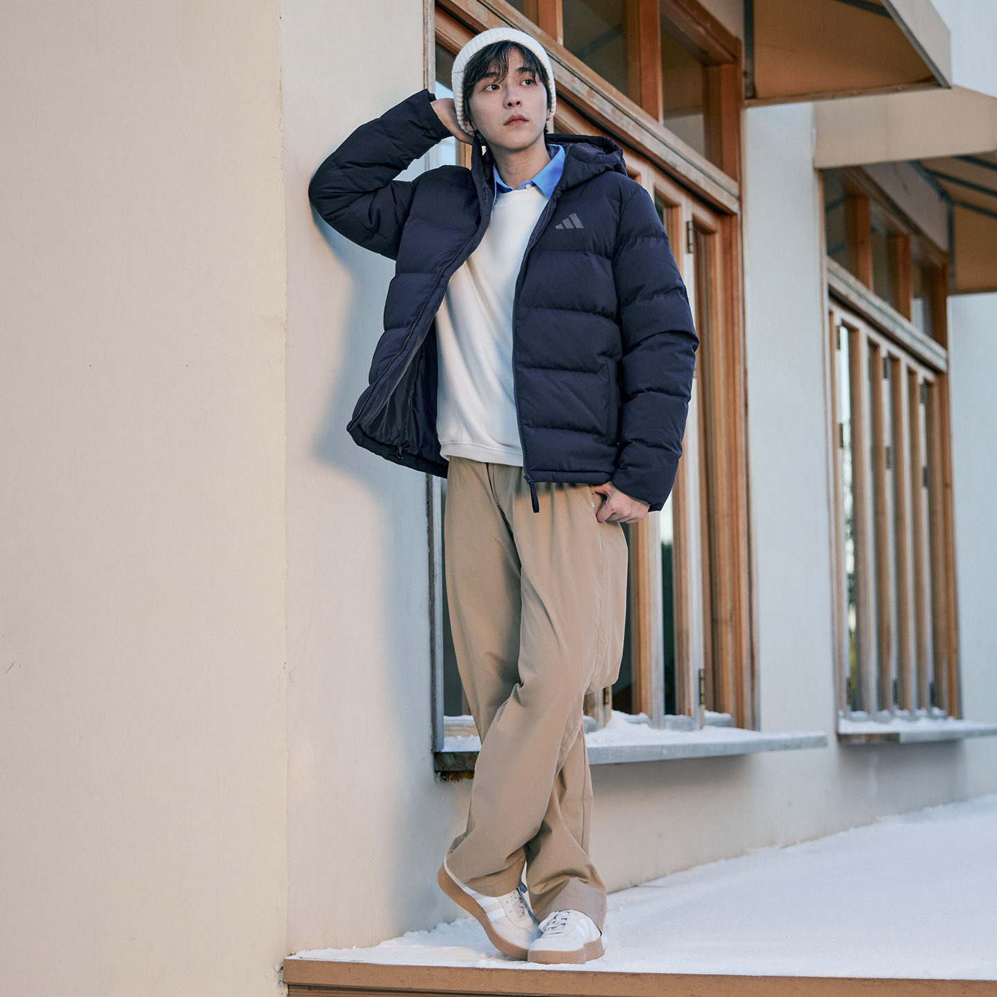 600蓬休闲保暖鸭绒连帽羽绒服男装秋冬adidas阿迪达斯轻运动,淘宝优惠券,粉丝福利购,淘宝优惠卷