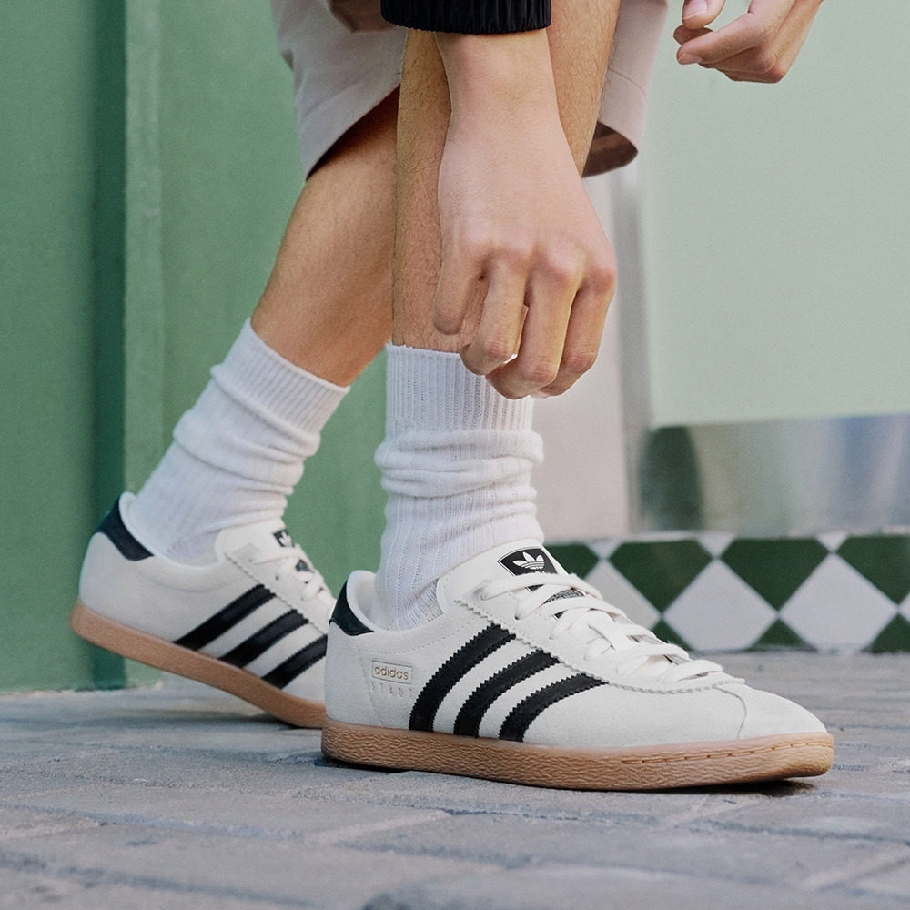 「T头鞋」STADT经典时尚薄底运动板鞋男女adidas阿迪达斯三叶草