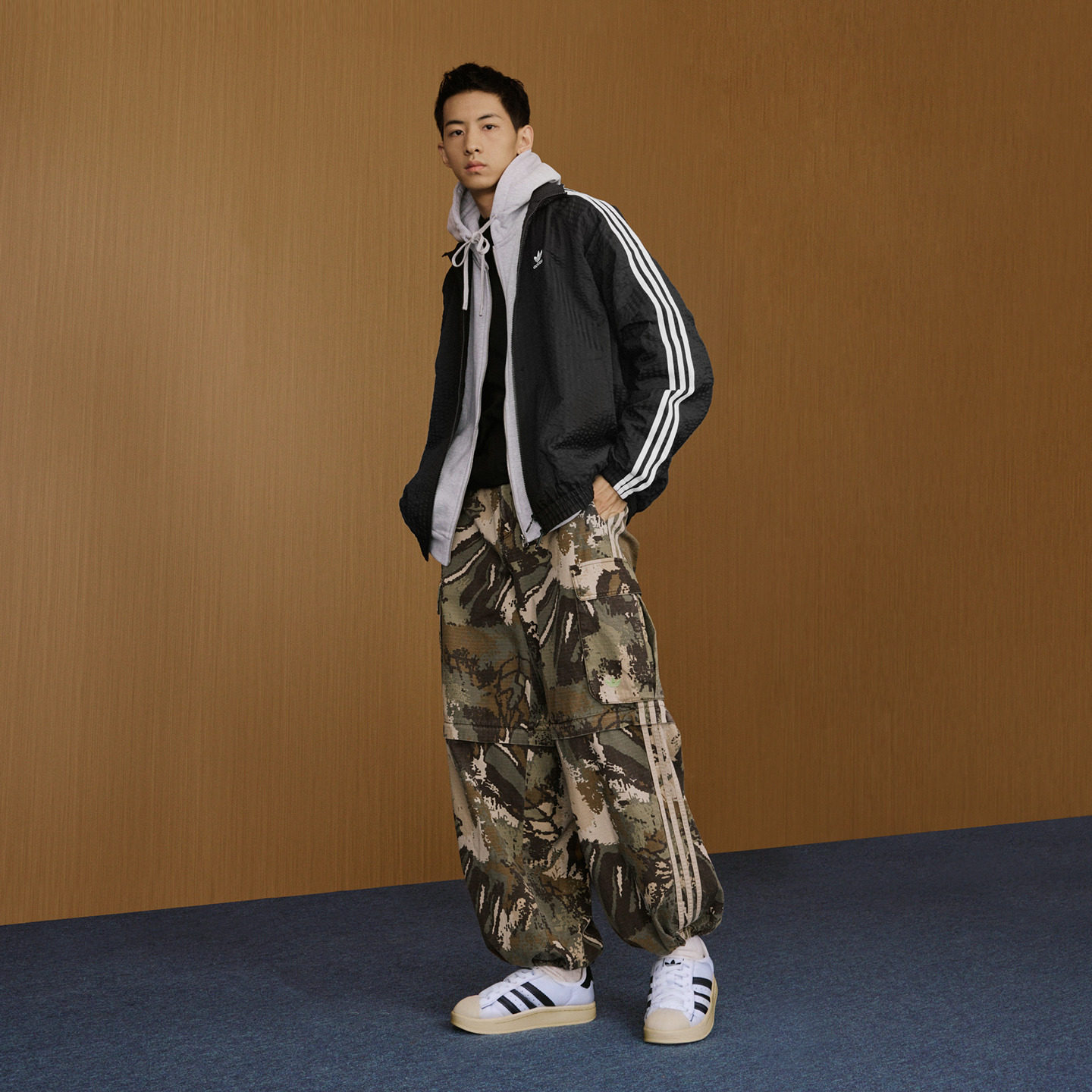 「面包鞋」PUFFYLETTE保暖防滑运动棉鞋男女adidas阿迪达斯三叶草