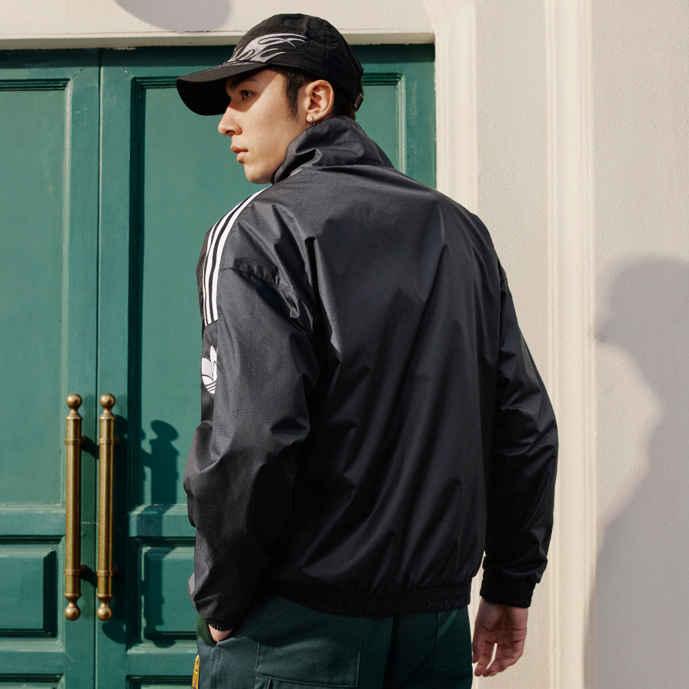 经典三条纹梭织运动立领夹克外套男装秋季adidas阿迪达斯三叶草,淘宝优惠券,粉丝福利购,淘宝优惠卷