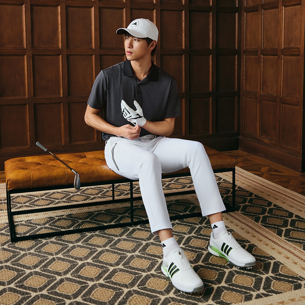 简约高尔夫运动翻领短袖POLO衫男装夏季新款adidas阿迪达斯官方 - 图1