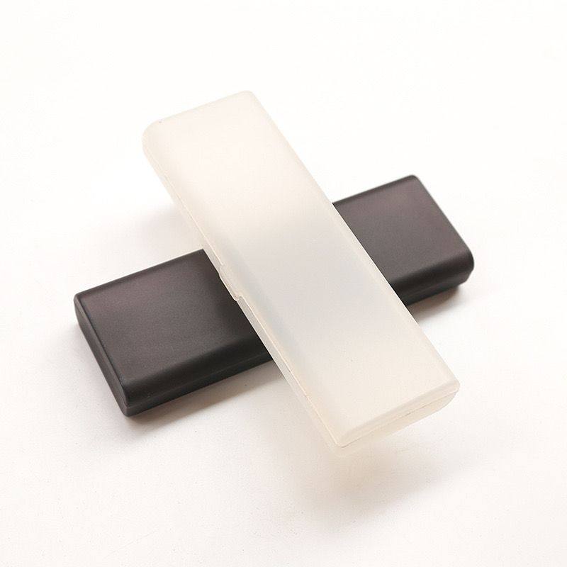 无印纯色简约文具盒透明磨砂收纳盒PP材质塑料彩色铅笔盒学生笔盒,淘宝优惠券,粉丝福利购,淘宝优惠卷