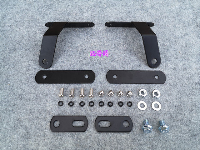 Universal transparent windshield handlebar cover for off-road vehicles