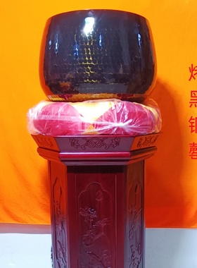 罄音绕梁铜罄静心凝神心向我佛