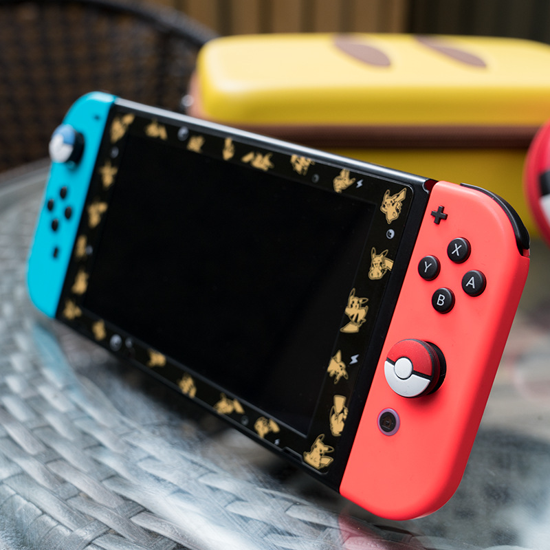 漫空switch 摇杆帽 SWITCH OLED 手柄保护套 JC小手柄精灵球主题 - 图1