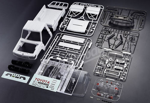 现货 killerbody1/10仿真Toyota Land Cruiser 70 LC70 丰田车壳 - 图0