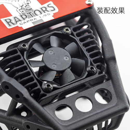 AXIAL CAPRA 1.9 UTB 迅猛龙 尾置仿真散热器 - 图1
