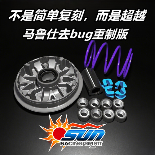 宝马C400 无极sr4max 鸿350 KPV350 改装 传动 普利盘 配件 弹簧 - 图1
