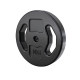 Rubber coated barbell plates for home use and environmentally friendly clearance for weightlifting