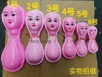 Plastic human head paper Zapermans head white matter Funeral supplies Plastic human head paper Bull mamma wholesale