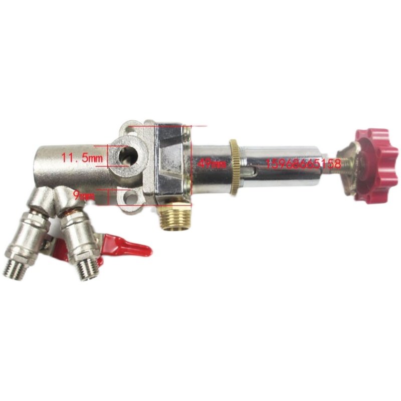 45型物理三缸柱塞泵调压阀农用打药机喷雾器调压阀园林高压泵配件,淘宝优惠券,粉丝福利购,淘宝优惠卷